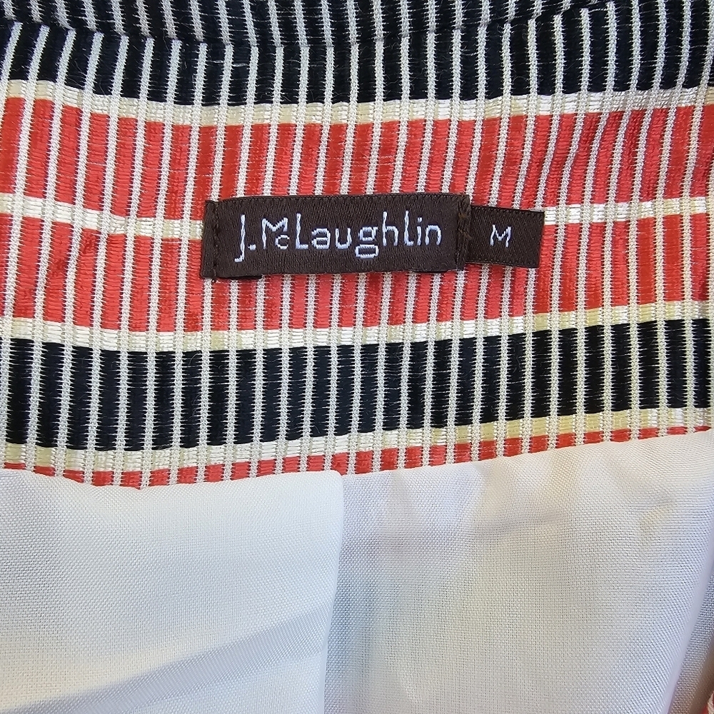J. McLaughlin Swing Dress 3/4 sleeves ,Size M - Picture 10 of 10